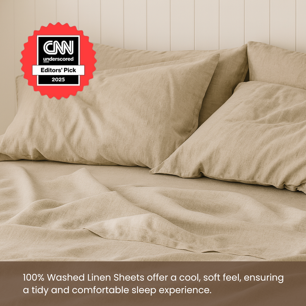 Oeko-Tex® 100% Natural Linen Bedset