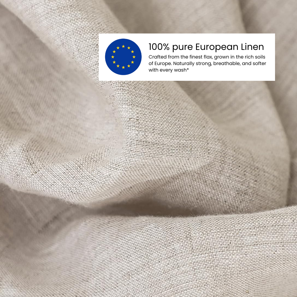 Oeko-Tex® 100% Natural Linen Bedset