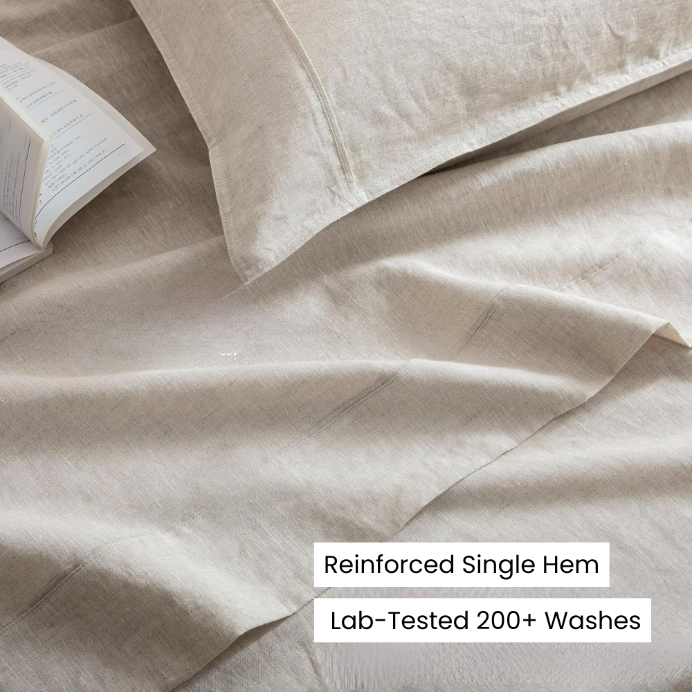 Oeko-Tex® 100% Natural Linen Bedset