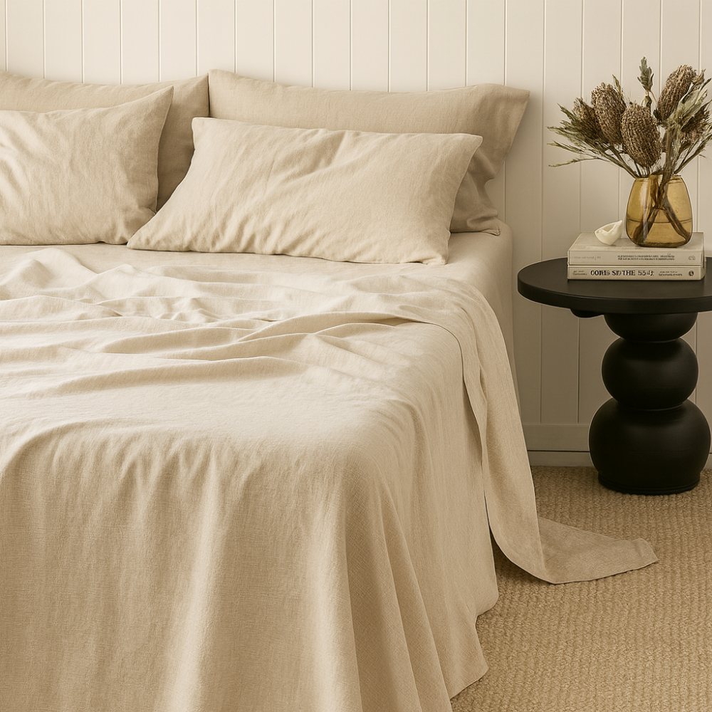 Oeko-Tex® 100% Natural Linen Bedset